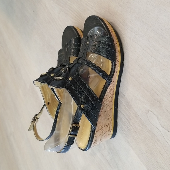 EUC Bussola Marseille T Wedge Snake Coal - Picture 5 of 12